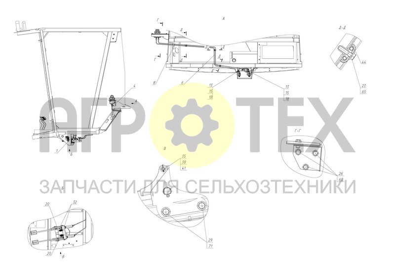 Коммуникации тормозные (МРУ-2.20.200) (№15 на схеме)